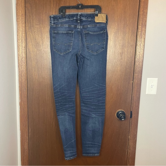 American Eagle Men’s Next Level Airflex Dark Wash Original Straight Denim - Picture 6 of 6